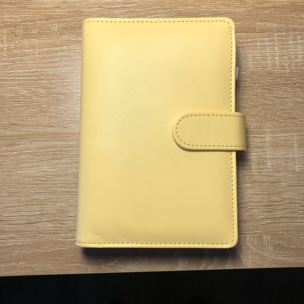 Yellow Budgeting Journal Organizer